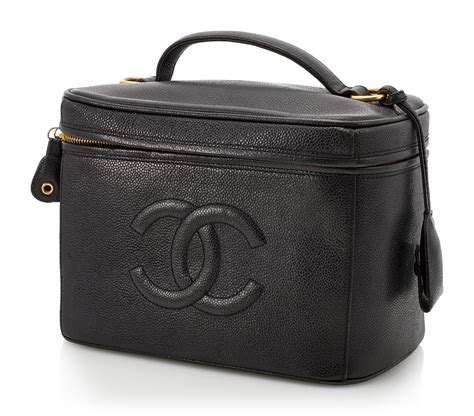 chanel cosmetic vanity bag|second hand chanel vanity bags.